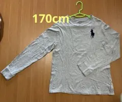 Polo Ralph Lauren グレー長袖Tシャツ