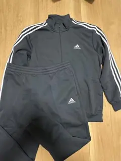 【新品・未使用】アディダス　スエットジャージ　上下セット　ブラック　2XL