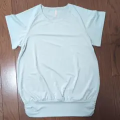 Planet-C ヨガウェア 半そで 裾シャーリング Lサイズ