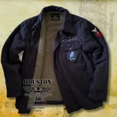 『人気cool◎』HOUSTON(ヒューストン)USN A-2デッキジャケット