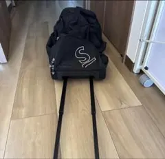 キャスター付き ゴルフバッグ／ブラック