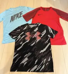 NIKE/Under Armour Tシャツ 3枚セット　140㎝