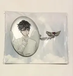 ALIEN STAGE イヴァン チャーム付き楕円缶バッジ