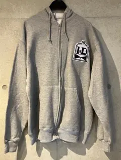 WDsounds ワッペン ジップ スウェットパーカー