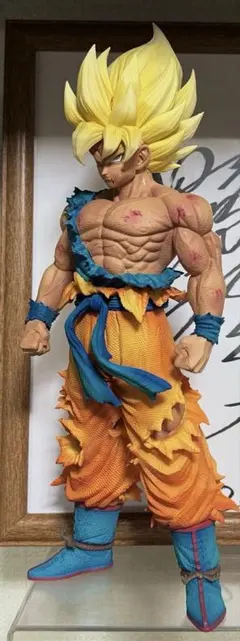 ドラゴンボールフィギュア　ガレージキット　孫悟空　シリアルプレート付 ドラゴンボールフィギュア ガレージキット 孫悟空 シリアル