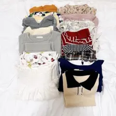 レディース服 17点 春夏秋冬 セットアップ トップス スカート ワンピース
