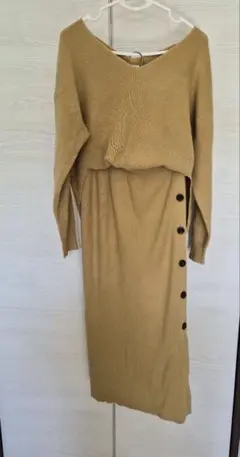 AZUL by MOUSSY ニットワンピース M