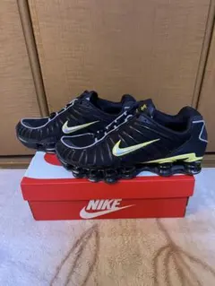 NIKE Shox TL ブラック &イエロー メタリックシルバー早い者勝ち！