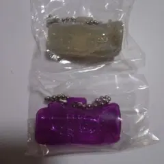 トランペット ミニチュア キーホルダー カプセルトイ 2個セット