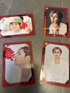 山田涼介　ビジュアルカード　Ryosuke Yamada RED