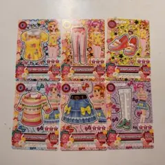 アイカツ！　大空あかり　天羽まどか　2015年第4弾　ノーマルカード　6枚