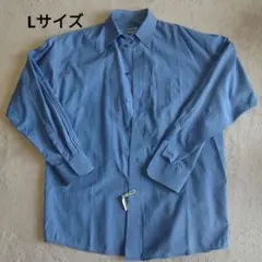 【KENZO HOMME】 Lサイズ ブルーチェック長袖シャツ