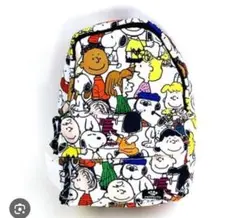 PEANUTS スヌーピー 総柄 キッズ リュック　新品のサムネイル