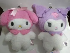 マイティメロディ♡クロミ　リボンがま口ポーチ