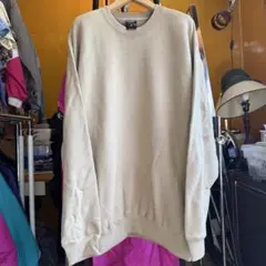 新品未使用品 ベージュ 無地トレーナー XXL