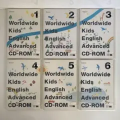 WorldwideKids English Advanced CD-ROM 6枚