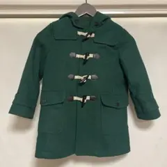 グリーン 緑 キッズ ダッフルコート 120