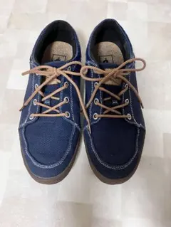 VANS ネイビー カジュアルスニーカー