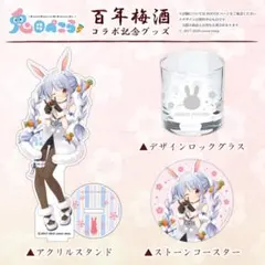 【新品未開封】兎田ぺこら 百年梅酒コラボ記念グッズ