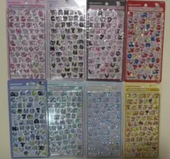 り*マ様 ☆【国内正規品】サンリオ ボンボンドロップシール moji全8種