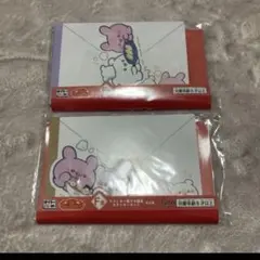 らぶいーずちゃいなすたいる ラブレター風メモ帳＆ステッカーセット F賞セット