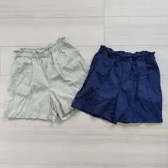 ショートパンツ　ユニクロ　2着　　140cm