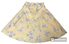 セシルマクビー スカート 黄色