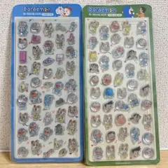 ドラえもん 3D立体シール2枚セット 韓国