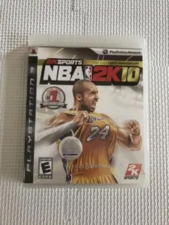 美品 PS3 NBA 2K10｜コービー・ブライアント表紙｜名作スポーツゲーム｜