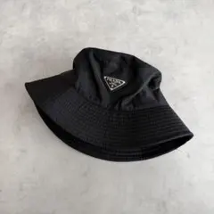 新品未使用品 タグ付き PRADA プラダ バケットハット 帽子 ノベルティ