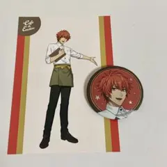 うたプリ　スイパラコラボ　缶バッジ　特典ポストカード　一十木音也