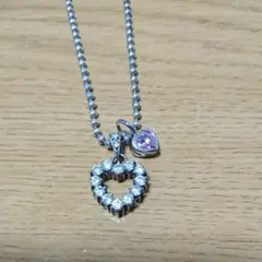 FolliFollie♡フォリフォリ♡リバーシブルハートネックレス♡