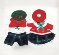 ダッフィー 、ユニベアのコスチューム のセット（クリスマス衣装） サンタコスチュームのダッフィー！東京ディズニーシー