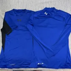 アンダーアーマー青 under armor 2点セット(個別相談可)