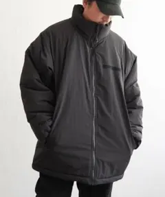 【新品未使用】スタンドカラー モンスターブルゾン メンズ ブラック M