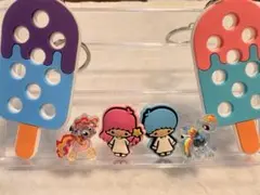 キキララ☆リトルツインスターズ マイリトルポニー ジビッツ4点セットのサムネイル