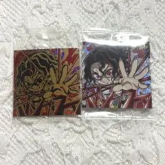 鬼滅の刃ウエハースシール鬼舞辻無惨2点セット