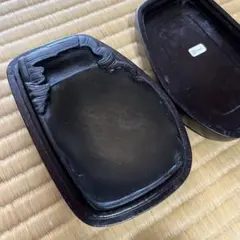 未使用 ⭕️レアな岩手県紫雲石硯 名石 超大型硯 自然硯 佐藤幸雄 ⭕️紫雲石硯 名石 超大型硯 自然硯 佐藤幸雄 30cm超え 希少作品 美品