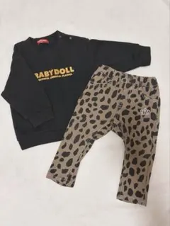 BABYDOLL パンツセット80cm