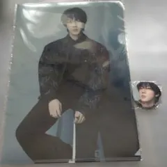 BTS DFESTA クリアファイル＆缶バッジ　JIN/ジン/ソクジン