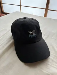 ALWAYS BE MYSELF キャップ ブラック　GU