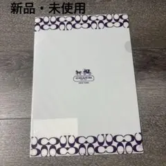 新品・未使用　非売品　COACH コーチ　オリジナルクリアファイル　ネッツトヨタのサムネイル