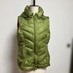 Ｌa I i b e r t e オリーブグリーン 薄手ダウン　ベスト