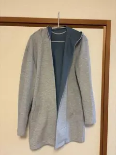 GREEN LABEL RELAXING フード付きロングパーカー