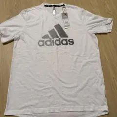 adidas アディダス　メンズ　Tシャツ　白　タグ付き