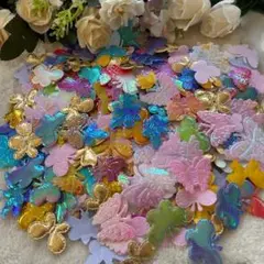 パッチ リボン　動物　蝶　ワッペン　手芸　デコパーツ　新品