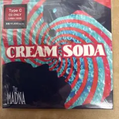 The MADNA CREAM SODA Type C CD新品未使用　最終値下