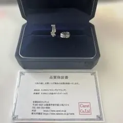 K18WG天然ダイヤモンドピアス 0.16ct Dカラー H&C 鑑別書付き - メルカリ