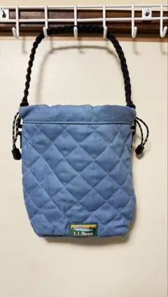 K*h様 L.L.Bean キルティングポーチ 青