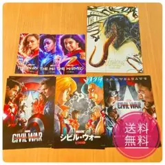 MARVEL　映画　特典　セット売り　マーベルズ　ヴェノム　シビルウォー